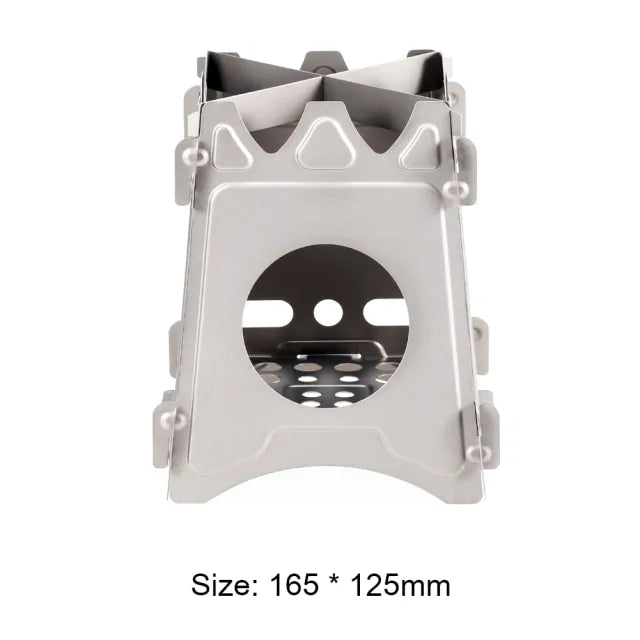 MINI OUTDOOR PORTABLE FIREWOOD STOVE