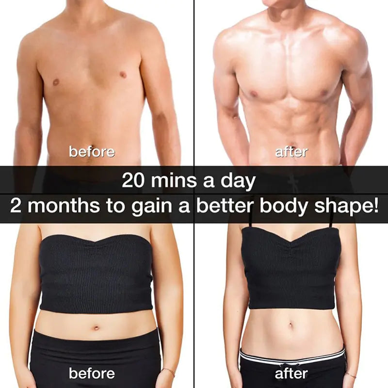 ELECTRIC MUSCLE STIMULATOR FITNESS MASSAGER