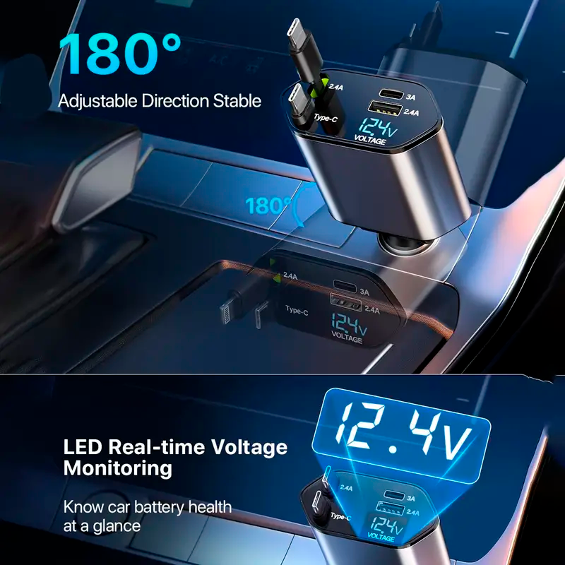 AUTOCHARGE RETRÁCTIL