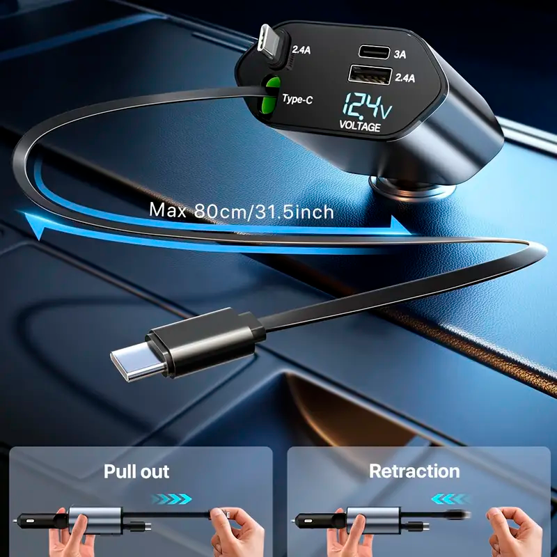 AUTOCHARGE RETRÁCTIL
