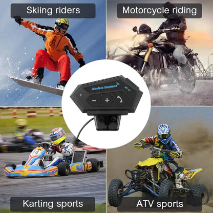 MOTOWAVE MOTORCYCLE HEADPHONES WIRELESS BLUETOOTH