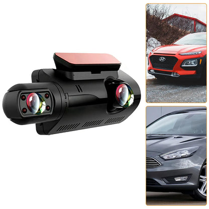 DUAL FRONT AND INTERNAL CAR CAMERA