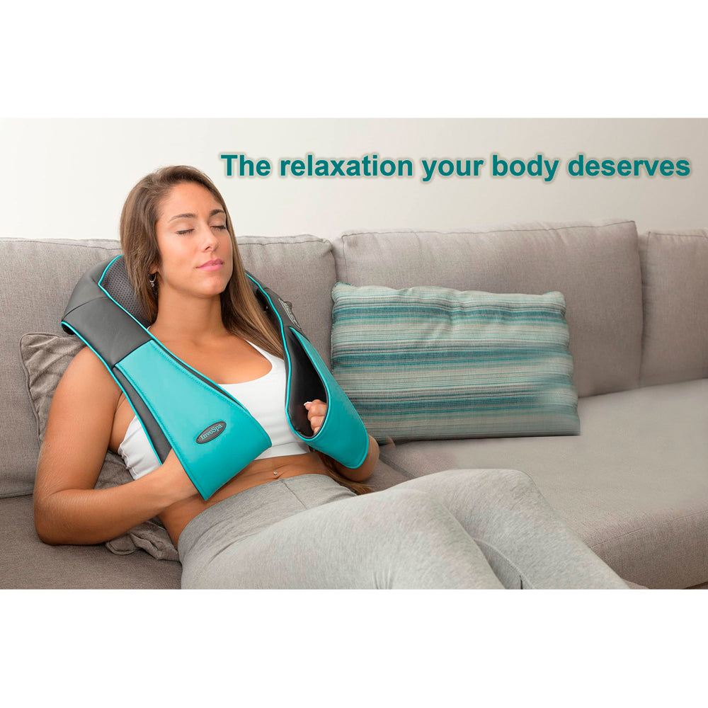 SHIATSU SHOULDER AND NECK MASSAGER WITH HEAT