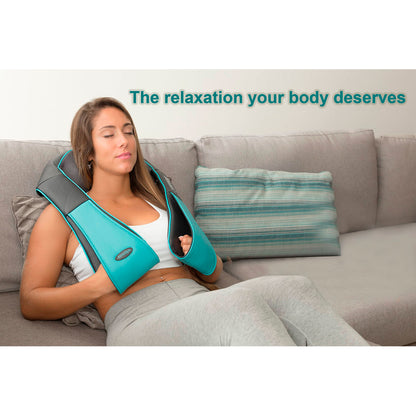 SHIATSU SHOULDER AND NECK MASSAGER WITH HEAT