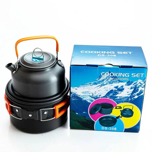 PORTABLE CAMPING COOKWARE SET
