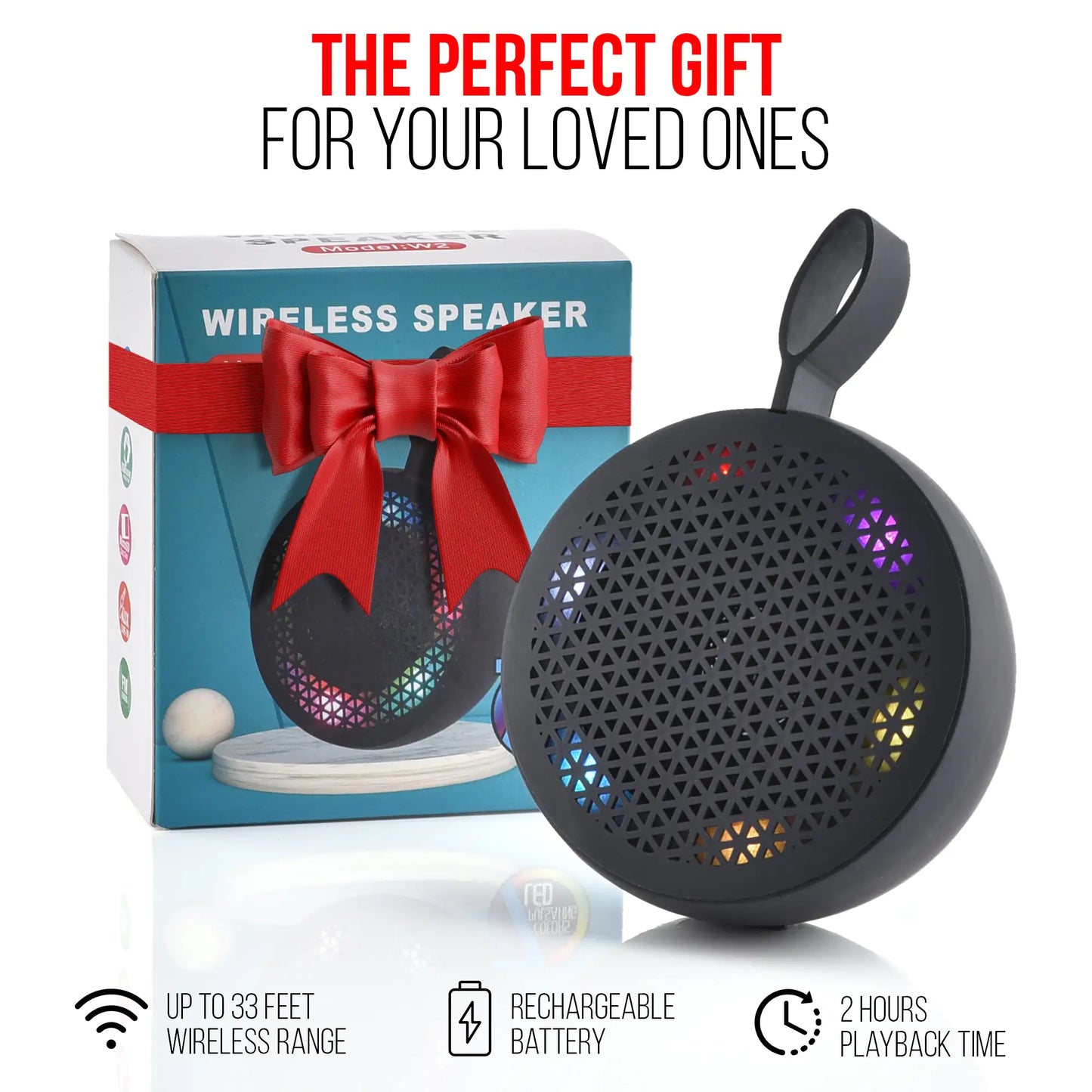 RISEBASS WATERPROOF BLUETOOTH SHOWER SPEAKERPHONE